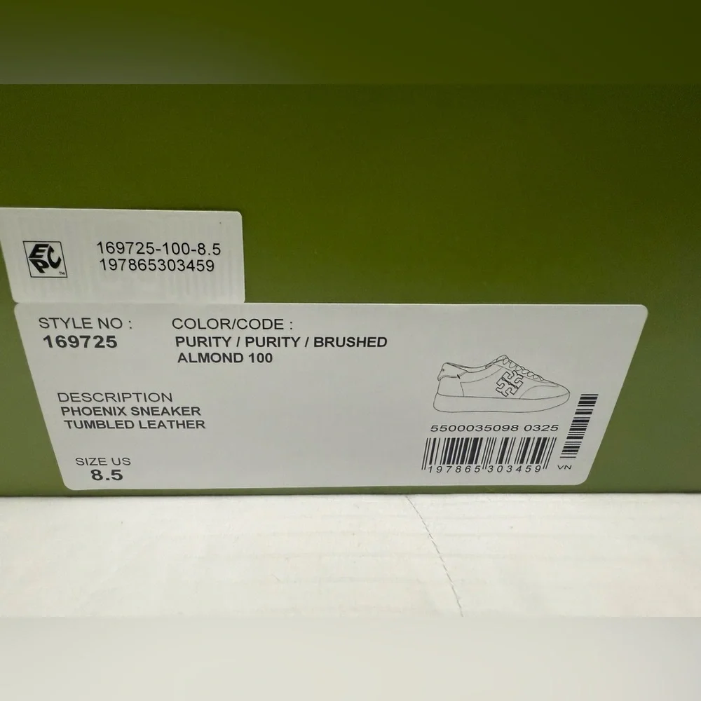 New Tory Burch Phoenix Sneaker size 8.5